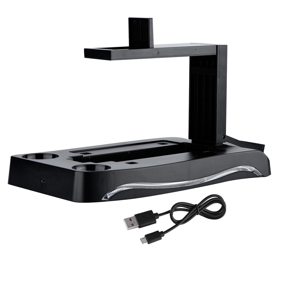 Stazione di Ricarica per Supporto VR, per Controller VR Stazione di Ricarica Supporto per Caricabatterie Supporto per Stazione di Ricarica per Caricabatterie con Base