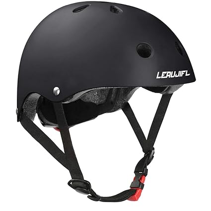 LERUJIFL Kids Helmet Adjustable from Toddler to Youth Size,Ages 3 to 8 Years Old Boys Girls Multi-Sports Safety Cycling Skating Scooter Helmet - CSPC Certified for Safety