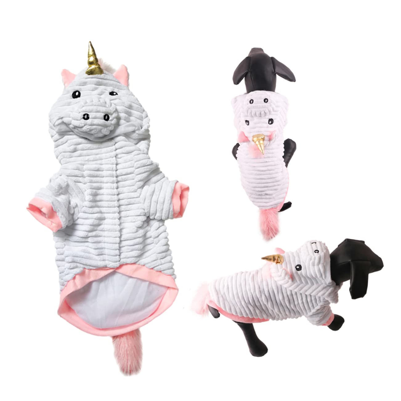 BESPORTBLE 3 Pz vestiti festa per animali domestici costumi cane divertenti abbigliamento cane costume cane di Halloween per ragazze vestiti per cani cappotto per cani trucco