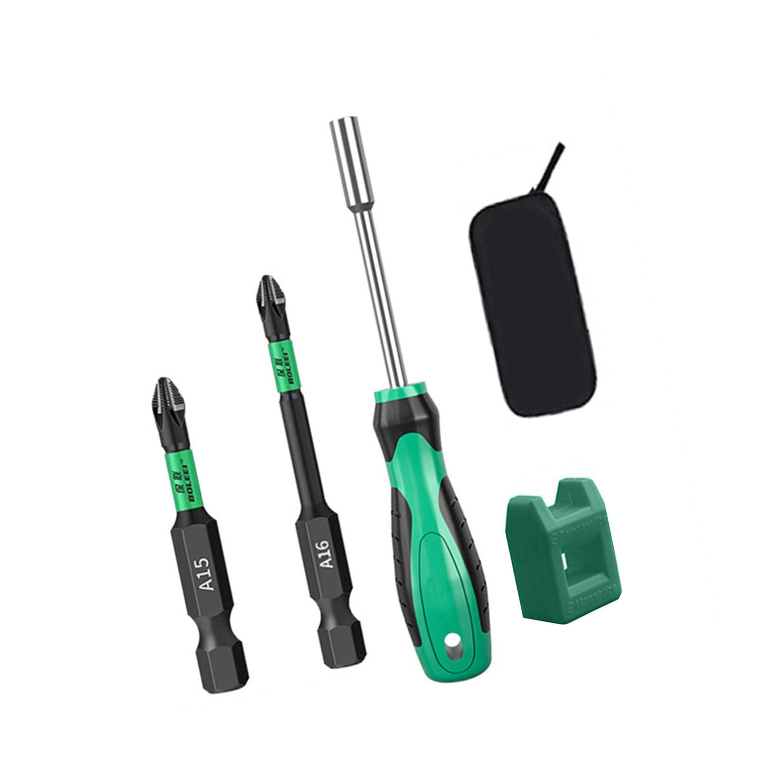 Extended Screwdriver Bit Adapter Steel Construction Nut Driver Multifunction Tool for Narrow Space and DIYer Projects Nut Driver Set