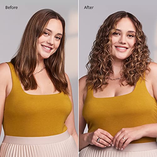 Image of T3 SinglePass Curl Professional Curling Iron Custom Blend Ceramic Long Barrel Curling and Wave Iron with Adjustable Heat Settings for Shiny Smooth Curls and Waves