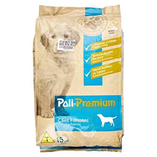 Ração Poli Premium para Cães Filhotes 15kg