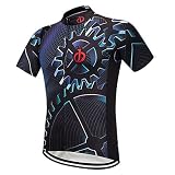 Moxilyn Maillot de ciclismo para hombre, secado rápido