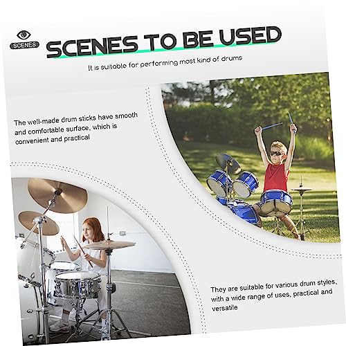 Par de Baquetas para Percusión con Agarre Antideslizante miniatura 3