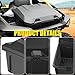 XATVXUTV 96L UTV Cargo Storage Box for Can-Am Maverick R, Large Poly Waterproof Rear Bed Storage Bin Tool Box for for Can Am Maverick R MAX X RS 2024+ Accessories, Replace #715007182