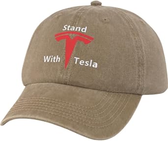 T Car-Logo Vintage Washed Cotton Dad Hat Baseball Cap Adjustable Unstructured Ball Cap