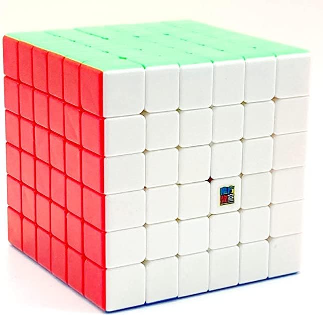 Miniatura 1 de Bokefenuo Moyu Meilong Speed Cube 6 x 6 sin pegatinas Meilong Puzzle 6x6x6 Juguetes para niños Cubo mágico