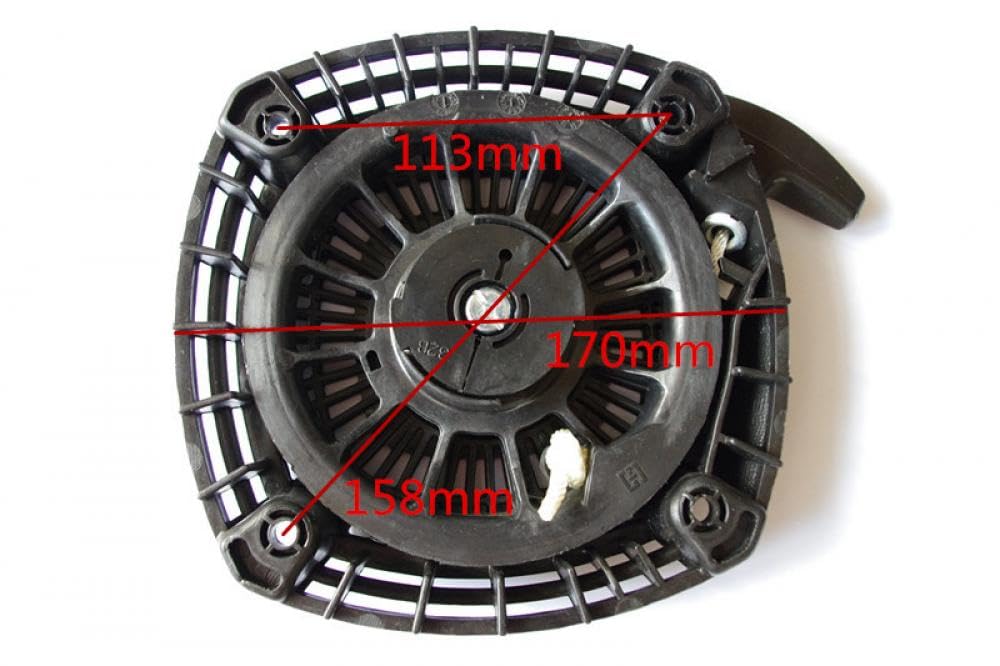 SP170 Pull Start Copertura in plastica e cricchetto Compatibile con SP170 SP210 Motore Pompa Acqua Motore Avviamento a Strappo Parte di Ricambio 20A-50211-00