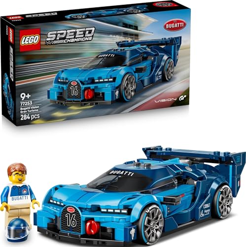 LEGO Speed Champions Bugatti Vision Gran Turismo Hypersportwagen - Modellbau mit...