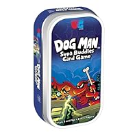 University Games, Dog Man Supa Buddies Card Game, Based on The Dog Man Books Series, for 2 to 4 Players Ages 5 and Up