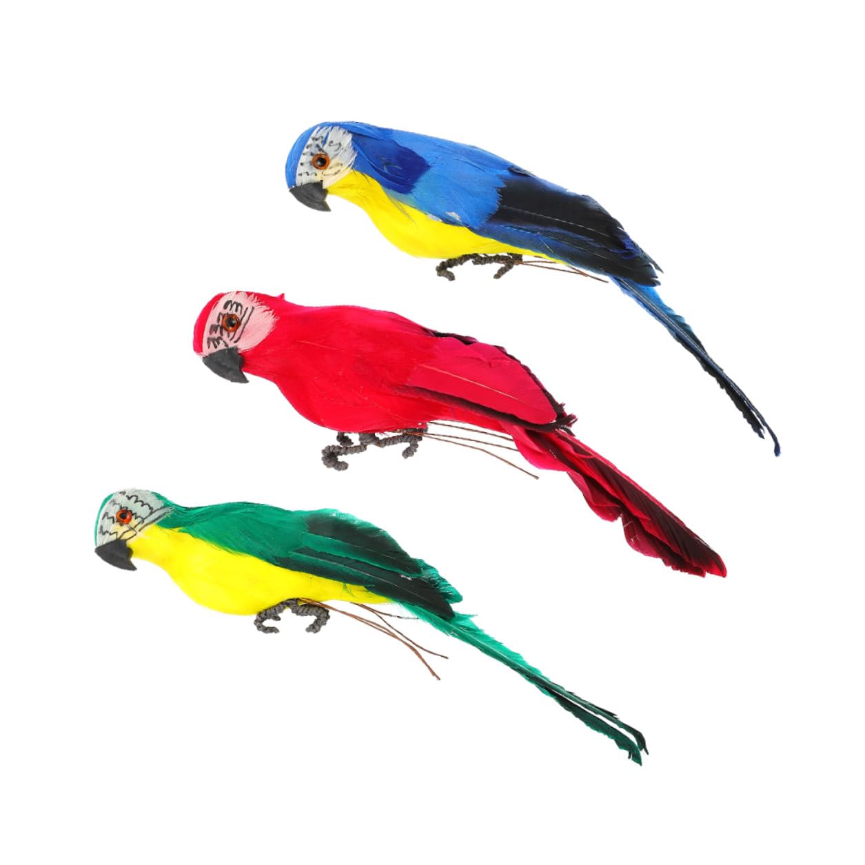 Statues Perroquets Décoratifs Jardin 20 Cm : Fini le Jardin Terne avec cette Déco Extérieure