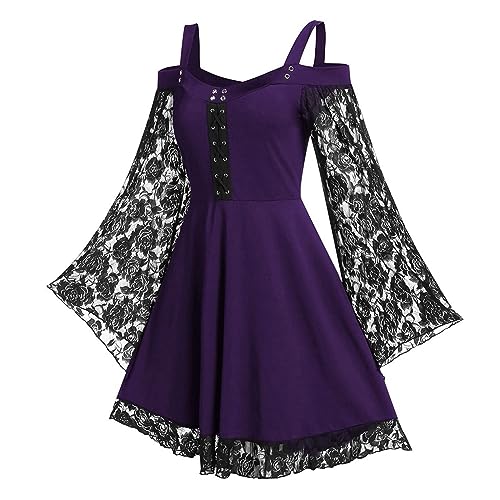 OIOLOYJM Sexy Plus Size Halloween Costumes Woman 2025 Witch Costume Women Vampire Gothic Corset Renaissance Dresses Clothes
