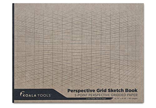 KOALA TOOLS | 2-Point Drawing Perspective Notebook (1 Unit)...