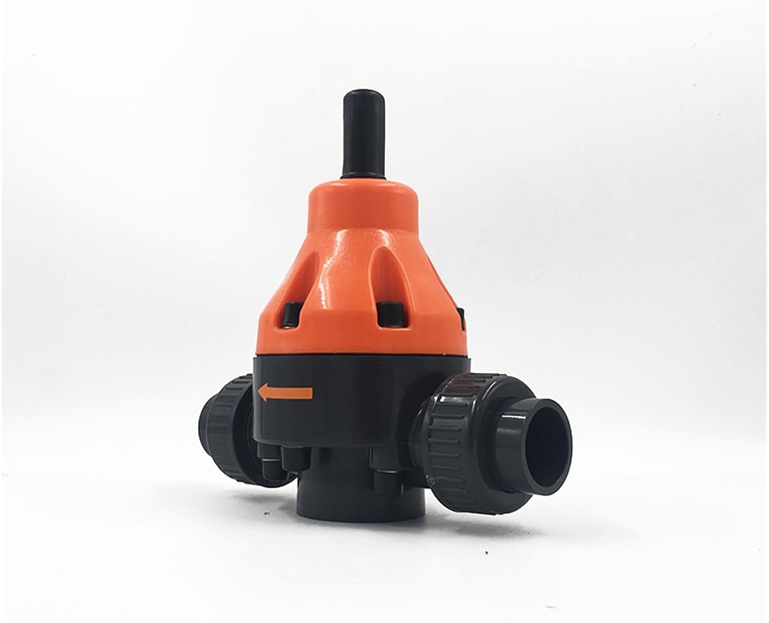 1MPa/10bar UPVC Back Pressure Valve DN15/DN20/DN25 Pressure Relief Valve PTFE Diaphragm Safety Valve OD 20/25/32mm(1/2")