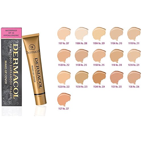 Dermacol Make-Up Cover - Waterproof Hypoallergenic Foundation 30G 100% Original Guaranteed (222) #TOP1