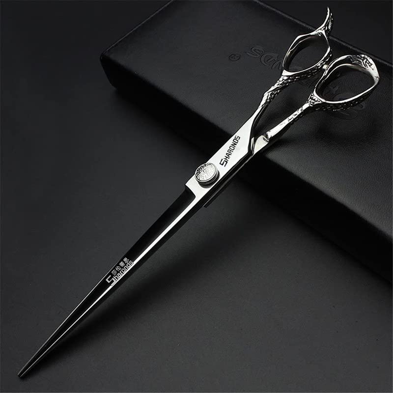 Professional Hair Dressing 6/7/8 Inch Straight Cutting Scissors (8 Inch Flat) - Image 2