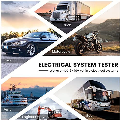 Godiag Gt101 Power Circuit Probe Tester, Auto Short Circuit, Relay Fuse Tester, Voltage Tester, 6V 40V Dc Auto Electrical System Test Tool Kit, Diode Resistance Check For Motorcycle Trucks #TOP2