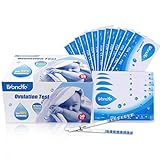Wondfo Ovulation Strips Ultra Early Result Detection Kits Highly Sensitive Fast Home Self-Checking, Pack of 50