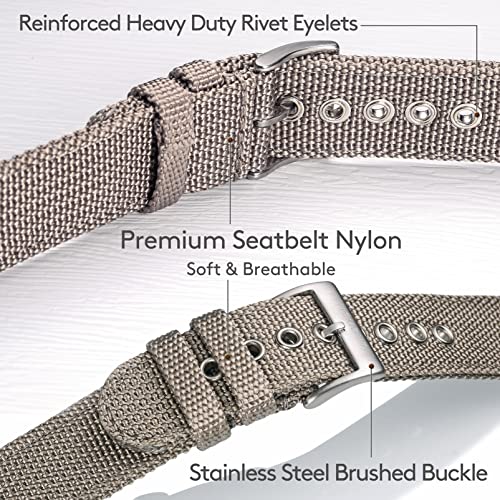 Torbollo Men's Watch Bands,Quick Release 22Mm Nylon Watch Strap, Soft Replacement Wrap Compatible With Smart Watch Or Traditional Watch #TOP2