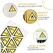 SOESFOUFU 1Set Electric Shocks Warning Labels Safety Stickers Danger Mark for Industrial Equipment for Office School Use