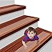 Produktbild 15 x Antirutschstreifen Treppe Set Anti Rutsch Selbstklebende Stufenmatten Transparent Rutsch Streifen als Rutschschutz Treppenstufen Matten 10cm x 61cm