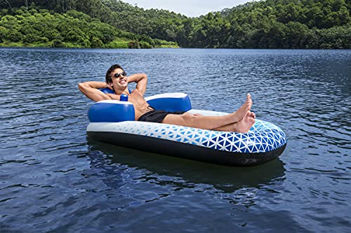 Hydro-Force Indigo Wave Pool Lounge Float 72” by Bestway - Used condition - Image 2
