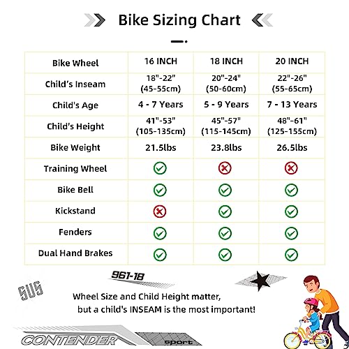 Joystar Contender 18 Inch Full Dual-Suspension Mountain Bike For Kids Featuring 15-Inch/Small Steel Frame And 1-Speed Drivetrain With 18-Inch Wheels Kickstand Included Blue #TOP5