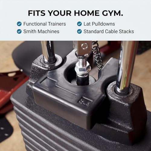Body-Solid 5 lb Weight Stack Adapter Plate (WSA5) - Use only with Body-Solid weight stacks by Body-Solid - Image 6