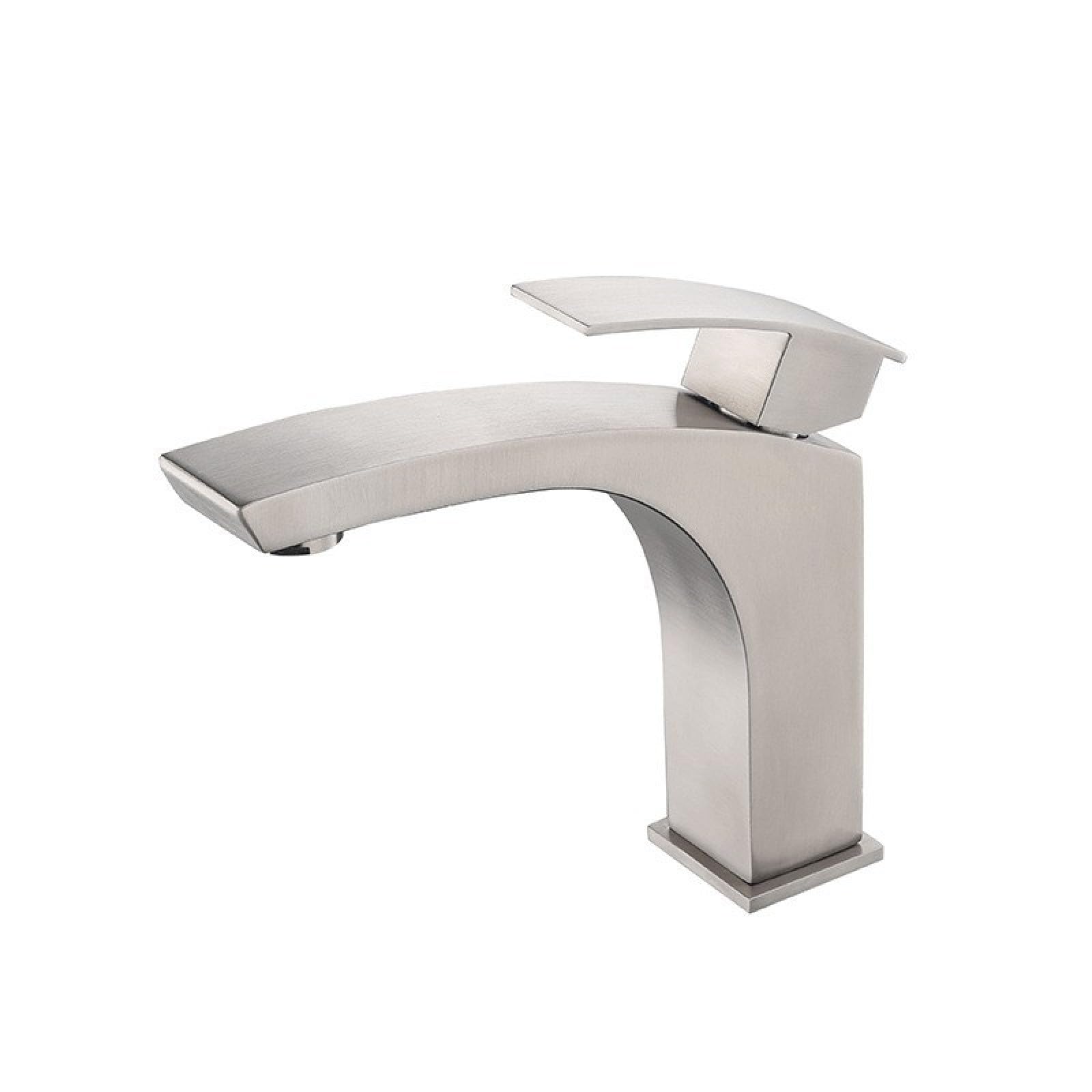 Fanjubei Brushed 304 Stainless Steel Hot And Cold Bathroom Faucet,