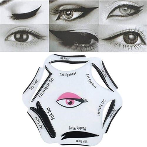 Eyeliners Stencil - Winged Eyeliner Stencil - 1Pc 6 in 1 Eyeliner Stencil Makeup Guide Quick Eyeliner Tool Beauty
