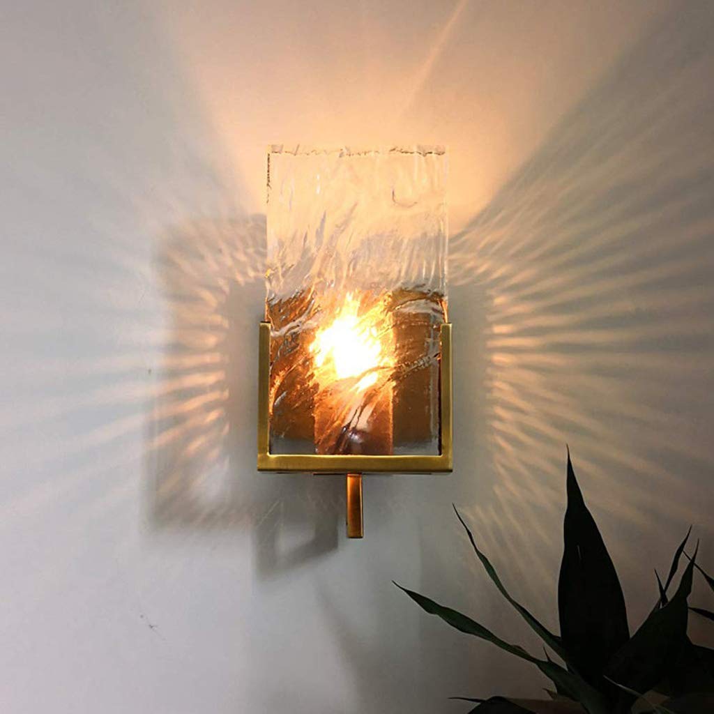 Applique murale en cristal post-moderne MU, l'élégance du fer forgé pour salon