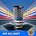 Blue Lives Matter by Spit Bud - Spittoon for Chewing Tobacco - Portable Dip & Snuff Cup with Lid, Pop Tab, Spill-Proof Funnel, Can Cutter & Holder - fit in cupholders - Made in USA - Holds 8oz, 4x4x8
