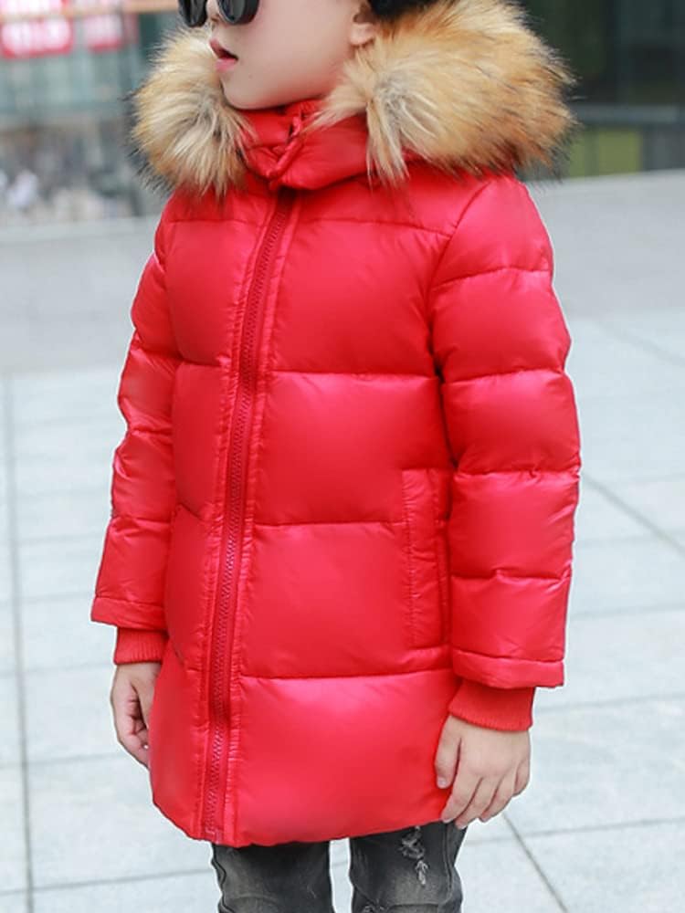 Children Boys Girls Down Jacket Winter Waterproof Coat Warm Thicken Puffer Snow Outerwear