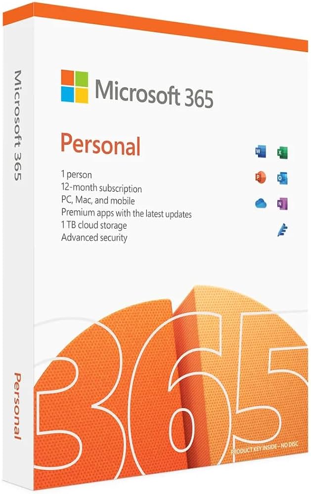 Amazon.com: Microsoft 365 Personal | 12-Month Subscription, 1