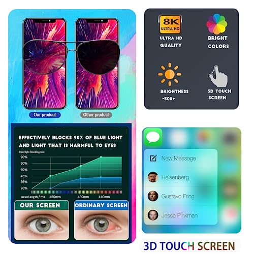 [OLED] for iPhone 11 PRO MAX Screen Replacement 6.5 Inch [NOT LCD] Display 3D Touch Frame Assembly Digitizer with Repair Kit Screen Protector for Model A2218 A2220 A2161 - Thumbnail 6