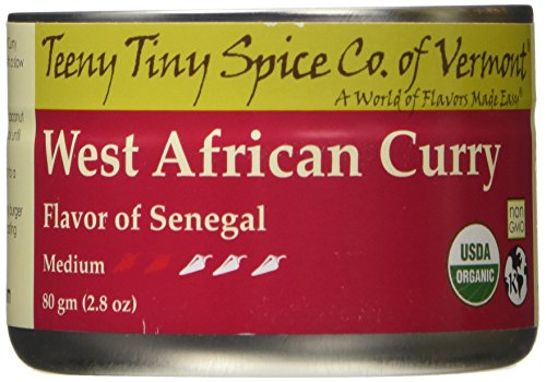 Teeny Tiny Spice Co of Vermont Organic West African Curry, 2.8 Oz