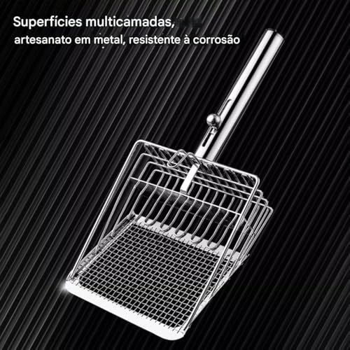 Scoper de caixa de areia de gato, colegial de gato para caixa de areia, COOP LIFTER PARA Caixa de ar