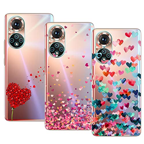 Young & Ming Cover per Honor 50 5G, 3 Pack Sottile...