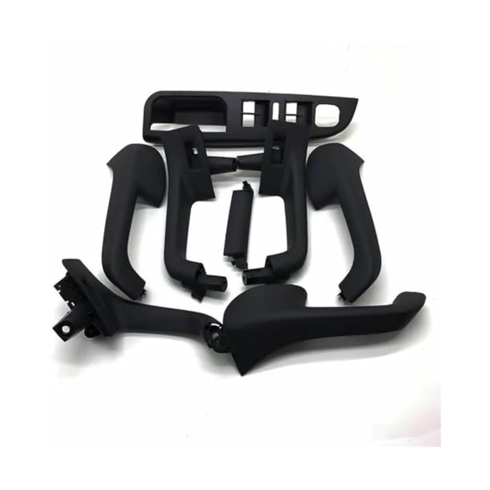 CFUNMNVBVZ Car Inner Door Pull Handle Car Interior Door Handle Grab Cover for VW for Golf 5 GTI MK5(8pcs)