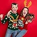 Barydat 6 Pcs Christmas Ugly Sweater Funny Trophy 7 Inches Ugly Sweater Tacky Party Trophy Award for Costume Party