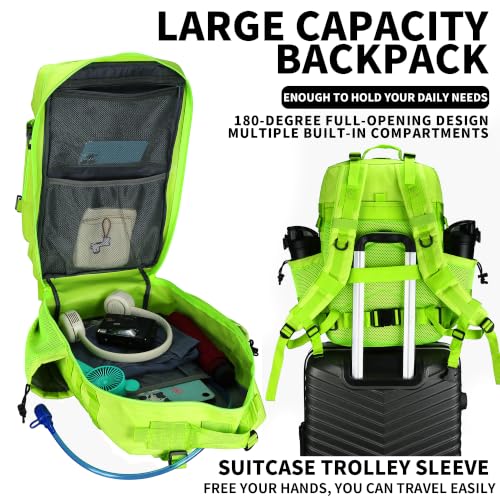 Image of Military Tactical Backpack 45L /25L 3 Day Assault Pack Molle Daypack Hiking Backpack for Men and Women