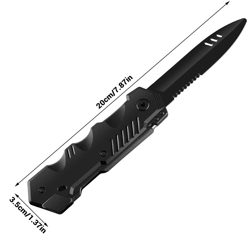 1x Einziehbares Kunststoff Messer Witz Halloween Requisiten