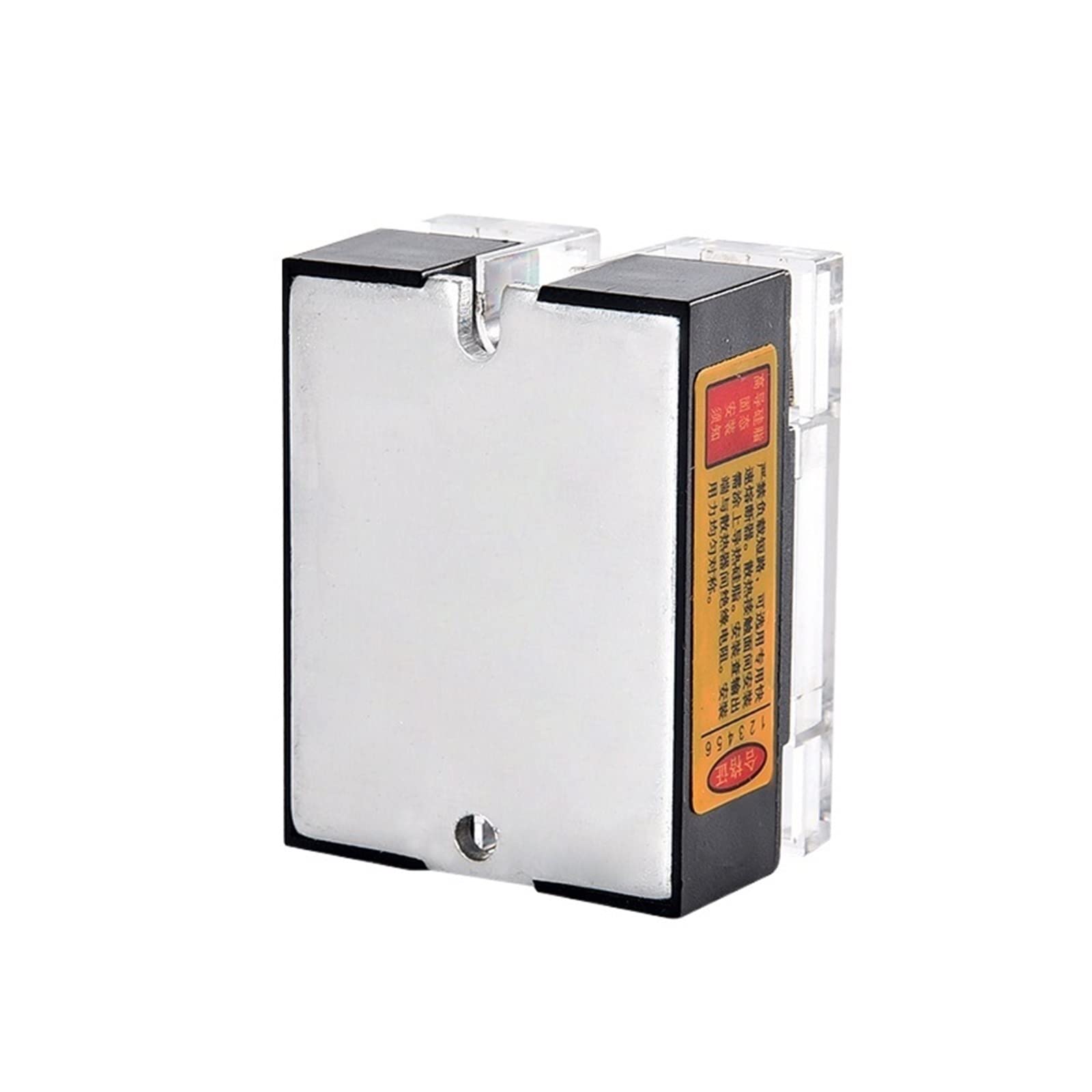 Relè a Stato Solido DC 3-32v Controllo DC 5-220v 10A25A40A60A80A100A120A Pasta Termica Gratuita con Coperchio Protettivo Monofase Relè(Size:DC-DC-100A)