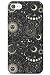 Produktbild Sonne, Mond & Sternzeichen Stern Schlank Handykette Hülle für iPhone 7, for iPhone 8 | Clear Silikon TPU Schutz Leicht Ultra dünn Hülle Muster Printed | Tierkreis Jahrgang Sterne Raum Moons