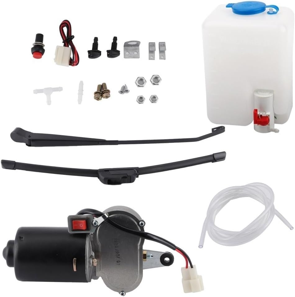 Car Electric Windshield Wiper Assembly Kit Universal Auto Replacement Parts Accessories Compatble For UTV ATV