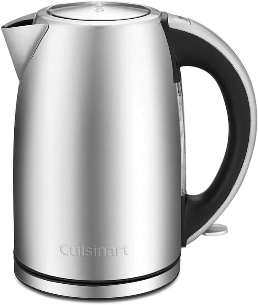 Cuisinart CPK-17P1 PerfecTemp Cordless Electric Kettle Silver 1.7 Liter