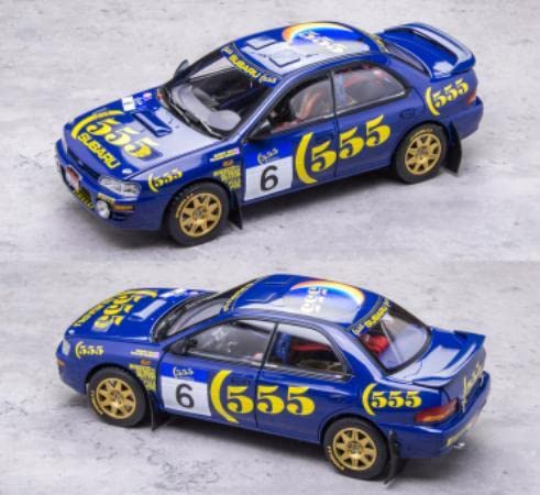 1/18サンスター Subaru Impreza WRC ダイキャストモデル#6 Amazon | サンスター 1/18 スバル インプレッサ Impreza 555 WRC #6