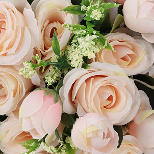 Acouto Romantische Hochzeitssträuße, exquisites Design, eleganter Blumenstrauß für Hochzeitsfotografie, Kirchendekoration