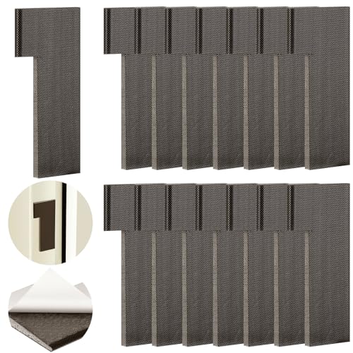 Pangda 15 Pcs Door Corner Seals Compatible with Therma Tru Door Entry Frame for Right Side Exterior Weather Stripping Jamb Frame Seal with Adhesive -  Pangda-EWRE5749