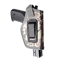 Gexgune IWB Nylon Étui En Néoprène Ceinture Noire Dissimulée Dans L'étui Pour Pistolet Étui
